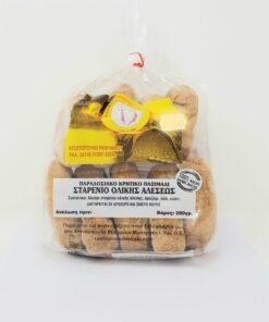 Παραδοσιακό Κρητικό Παξιμάδι Σταρένιο Ολικής Αλέσεως ''ΜΥΣΤΡΑΚΗ'' 280gr