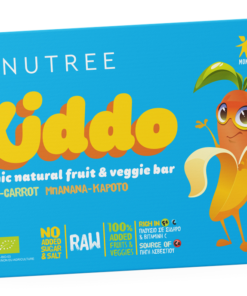Nutree Kiddo Μπανάνα- Καρότο Organic bar 4x30gr
