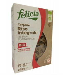 ΦΑΡΦΑΛΕ ΚΑΣΤΑΝΟΥ ΡΥΖΙΟΥ Χ/ΓΛ 250GR FELICIA BIO