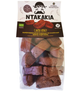 Κτήμα Βελεγράκη Ντακάκια με Χαρουπόμελο & Ελαιόλαδο - Xωρίς Γλουτένη (300γρ)