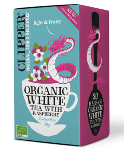 Clipper Organic White Tea Raspberry (20 τμχ)