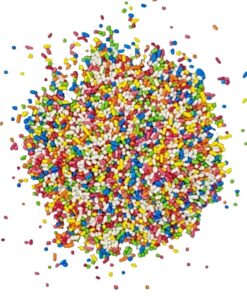 Τρούφα ζαχαροπλαστικής πολύχρωμη 100gr1